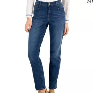 Style & Co Classic Blue Denim Jeans size 12 Petite